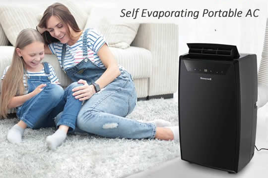 self evaporating portable ac