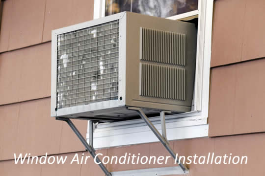 window air conditioner installation